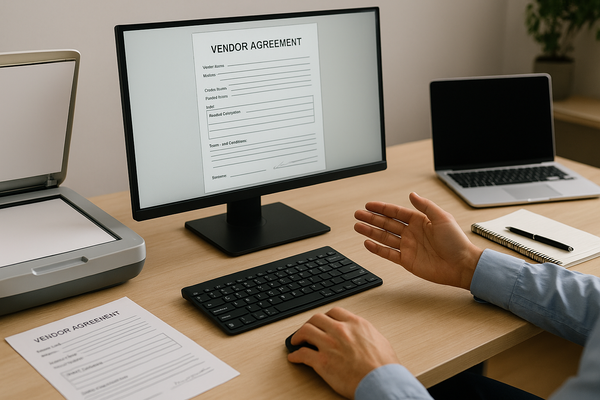 Why Digitizing Vendor Agreement Forms Matters for Retail Chains